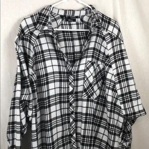Black & White flannel